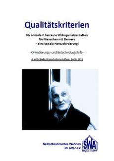 Titelbild: Qualitätskriterien des SWA Titelbild: Qualitätskriterien des SWA